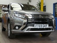 USED 2020 69 MITSUBISHI OUTLANDER 2.4 PHEV DYNAMIC 5d 222 BHP APP SAT NAV LEATHER CAMERA 1 OWNER MITSUBISHI WARRANTY TILL  JAN 2025 VAT Q