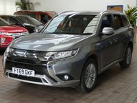 USED 2020 69 MITSUBISHI OUTLANDER 2.4 PHEV DYNAMIC 5d 222 BHP APP SAT NAV LEATHER CAMERA 1 OWNER MITSUBISHI WARRANTY TILL  JAN 2025 VAT Q
