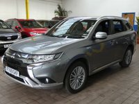 USED 2020 69 MITSUBISHI OUTLANDER 2.4 PHEV DYNAMIC 5d 222 BHP APP SAT NAV LEATHER CAMERA 1 OWNER MITSUBISHI WARRANTY TILL  JAN 2025 VAT Q