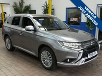 USED 2020 69 MITSUBISHI OUTLANDER 2.4 PHEV DYNAMIC 5d 222 BHP APP SAT NAV LEATHER CAMERA 1 OWNER MITSUBISHI WARRANTY TILL  JAN 2025 VAT Q