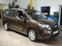USED 2020 20 VAUXHALL COMBO LIFE 1.2 ENERGY XL S/S 5d 109 BHP 7 SEAT AIR CON PARKING SENSORS 1 OWNER 6 MONTHS GOLD WARRANTY