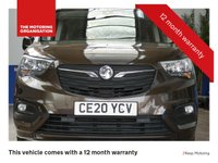 USED 2020 20 VAUXHALL COMBO LIFE 1.2 ENERGY XL S/S 5d 109 BHP 7 SEAT AIR CON PARKING SENSORS 1 OWNER 6 MONTHS GOLD WARRANTY
