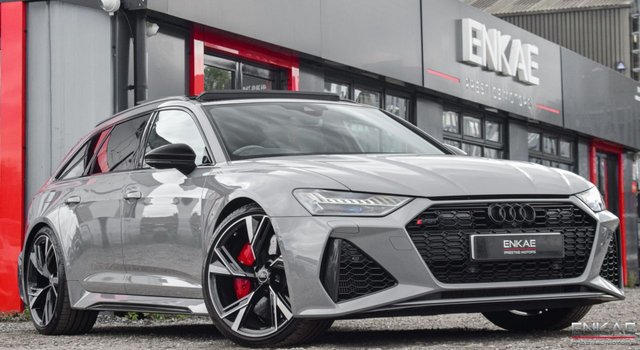 2021 21 Audi Rs6 Avant 4.0 RS 6 AVANT TFSI QUATTRO CARBON BLACK MHEV 5d 592 BHP