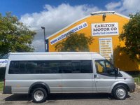 USED 2014 14 FORD TRANSIT 2.2 430 L3 - M/R MINIBUS 17 SEATER ( AIR CON )134 BHP 