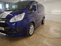 USED 2016 16 FORD TRANSIT CUSTOM 290 LIMITED LR P/V 2.2 SPORT P/V L1 H1 SERVICE HISTORY & ONE OWNER FROM NEW