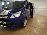 USED 2016 16 FORD TRANSIT CUSTOM 290 LIMITED LR P/V 2.2 SPORT P/V L1 H1 SERVICE HISTORY & ONE OWNER FROM NEW
