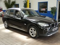 USED 2010 60 BMW X1 2.0 XDRIVE20D SE 5d 174 BHP SAT NAV LEATHER PARKING SENSORS 3 OWNERS 10 SERVICES TO 100K MILES
