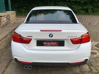USED 2016 66 BMW 4 SERIES 3.0 435D XDRIVE M SPORT 2d 309 BHP 2016/66reg BMW 435D M-SPORT HARDTOP CONVERTIBLE - X-DRIVE - AUTOMATIC - MERINO PREMIUM LEATHER SPORTS SEATS - 1 FORMER KEEPER - SERVICE HISTORY - SATELLITE NAVIGATION - 18 INCH ALLOY WHEELS - FREE 6 MONTHS WARRANTY / BREAKDOWN RECOVERY INCLUDED