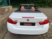 USED 2016 66 BMW 4 SERIES 3.0 435D XDRIVE M SPORT 2d 309 BHP 2016/66reg BMW 435D M-SPORT HARDTOP CONVERTIBLE - X-DRIVE - AUTOMATIC - MERINO PREMIUM LEATHER SPORTS SEATS - 1 FORMER KEEPER - SERVICE HISTORY - SATELLITE NAVIGATION - 18 INCH ALLOY WHEELS - FREE 6 MONTHS WARRANTY / BREAKDOWN RECOVERY INCLUDED