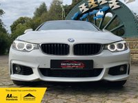 USED 2016 66 BMW 4 SERIES 3.0 435D XDRIVE M SPORT 2d 309 BHP 2016/66reg BMW 435D M-SPORT HARDTOP CONVERTIBLE - X-DRIVE - AUTOMATIC - MERINO PREMIUM LEATHER SPORTS SEATS - 1 FORMER KEEPER - SERVICE HISTORY - SATELLITE NAVIGATION - 18 INCH ALLOY WHEELS - FREE 6 MONTHS WARRANTY / BREAKDOWN RECOVERY INCLUDED