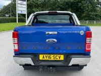 USED 2016 16 FORD RANGER 3.2 LIMITED 4X4 DCB TDCI 4d 197 BHP ** NO VAT ** LEATHER + TOWBAR
