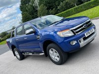 USED 2016 16 FORD RANGER 3.2 LIMITED 4X4 DCB TDCI 4d 197 BHP ** NO VAT ** LEATHER + TOWBAR