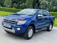 USED 2016 16 FORD RANGER 3.2 LIMITED 4X4 DCB TDCI 4d 197 BHP ** NO VAT ** LEATHER + TOWBAR
