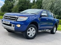 USED 2016 16 FORD RANGER 3.2 LIMITED 4X4 DCB TDCI 4d 197 BHP ** NO VAT ** LEATHER + TOWBAR