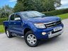 USED 2016 16 FORD RANGER 3.2 LIMITED 4X4 DCB TDCI 4d 197 BHP ** NO VAT ** LEATHER + TOWBAR