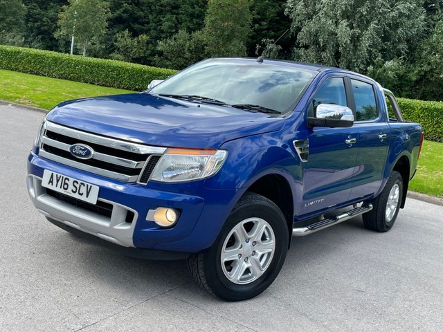 2016 16 Ford Ranger 3.2 LIMITED 4X4 DCB TDCI 4d 197 BHP
