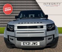 USED 2021 21 LAND ROVER DEFENDER 2.0 HSE 3d 296 BHP ELECTRIC DEPLOYABLE TOWBAR - SAT NAV - BLUETOOTH HANDSFREE- DAB RADIO - SUNROOF - MERIDIAN SOUND SYSTEM - WIRELESS CHARGER - 360 DEGREE PARKING AID - AIR SUSPENSION
