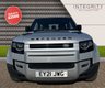 USED 2021 21 LAND ROVER DEFENDER 2.0 HSE 3d 296 BHP ELECTRIC DEPLOYABLE TOWBAR - SAT NAV - BLUETOOTH HANDSFREE- DAB RADIO - SUNROOF - MERIDIAN SOUND SYSTEM - WIRELESS CHARGER - 360 DEGREE PARKING AID - AIR SUSPENSION
