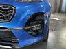 USED 2018 68 KIA SPORTAGE 1.6 CRDI GT-LINE ISG 5d 135 BHP 49600 MILES - KIA HISTORY - BLUE FLAME- BLACK LEATHER WITH RED PIPING AND STITCHING- LANE DEPARTURE - TOWBAR - PRIVACY GLASS - REVERSE CAMERA