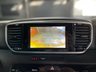 USED 2018 68 KIA SPORTAGE 1.6 CRDI GT-LINE ISG 5d 135 BHP 49600 MILES - KIA HISTORY - BLUE FLAME- BLACK LEATHER WITH RED PIPING AND STITCHING- LANE DEPARTURE - TOWBAR - PRIVACY GLASS - REVERSE CAMERA