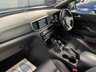 USED 2018 68 KIA SPORTAGE 1.6 CRDI GT-LINE ISG 5d 135 BHP 49600 MILES - KIA HISTORY - BLUE FLAME- BLACK LEATHER WITH RED PIPING AND STITCHING- LANE DEPARTURE - TOWBAR - PRIVACY GLASS - REVERSE CAMERA