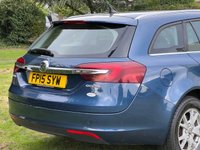 USED 2015 15 VAUXHALL INSIGNIA 2.0 DESIGN NAV CDTI ECOFLEX S/S 5d 138 BHP 