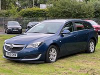 USED 2015 15 VAUXHALL INSIGNIA 2.0 DESIGN NAV CDTI ECOFLEX S/S 5d 138 BHP 