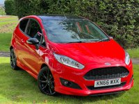 USED 2016 66 FORD FIESTA 1.0 ZETEC S RED EDITION 3d 139 BHP 