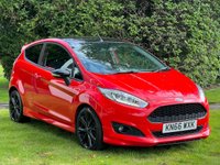 USED 2016 66 FORD FIESTA 1.0 ZETEC S RED EDITION 3d 139 BHP 