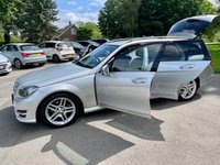 USED 2013 63 MERCEDES-BENZ C-CLASS 1.6 C180 BLUEEFFICIENCY AMG SPORT 5d 154 BHP Great Specification Estate Car With Full Service History And ULEZ Compliant !!