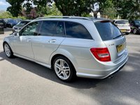 USED 2013 63 MERCEDES-BENZ C-CLASS 1.6 C180 BLUEEFFICIENCY AMG SPORT 5d 154 BHP Great Specification Estate Car With Full Service History And ULEZ Compliant !!