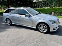 USED 2013 63 MERCEDES-BENZ C-CLASS 1.6 C180 BLUEEFFICIENCY AMG SPORT 5d 154 BHP Great Specification Estate Car With Full Service History And ULEZ Compliant !!
