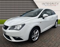 USED 2014 14 SEAT IBIZA 1.4 TOCA 3d 85 BHP BLUETOOTH HANDSFREE - SATELITTE NAVIGATION  - AUX IN PORT - AIR CONDITIONING