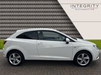 USED 2014 14 SEAT IBIZA 1.4 TOCA 3d 85 BHP BLUETOOTH HANDSFREE - SATELITTE NAVIGATION  - AUX IN PORT - AIR CONDITIONING