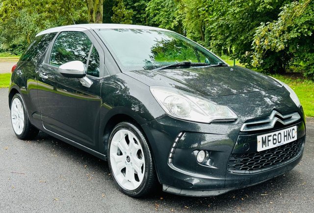 2010 60 Citroen DS3 1.6 HDI BLACK AND WHITE 3d 90 BHP