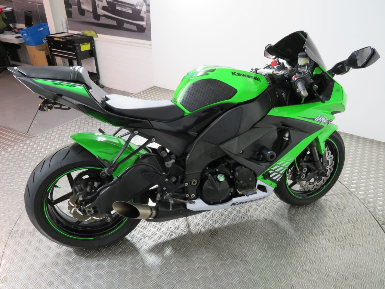 KMS⭐︎山崎グリーン⭐︎ 2007 KAWASAKI ZX-10R GREEN with 27085 miles - Used