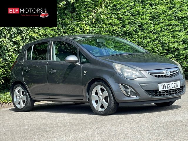 2012 12 Vauxhall Corsa 1.2 SXI AC 5d 83 BHP