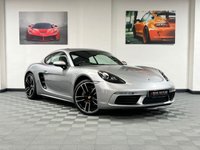 USED 2018 PORSCHE 718 2.0 CAYMAN PDK 2d AUTO 295 BHP GT SILVER / 20" CARRERA ALLOYS