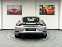 USED 2018 PORSCHE 718 2.0 CAYMAN PDK 2d AUTO 295 BHP GT SILVER / 20" CARRERA ALLOYS