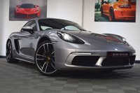 USED 2018 PORSCHE 718 2.0 CAYMAN PDK 2d AUTO 295 BHP GT SILVER / 20" CARRERA ALLOYS