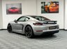 USED 2018 PORSCHE 718 2.0 CAYMAN PDK 2d AUTO 295 BHP GT SILVER / 20" CARRERA ALLOYS