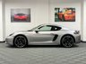 USED 2018 PORSCHE 718 2.0 CAYMAN PDK 2d AUTO 295 BHP GT SILVER / 20" CARRERA ALLOYS