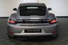 USED 2018 PORSCHE 718 2.0 CAYMAN PDK 2d AUTO 295 BHP GT SILVER / 20" CARRERA ALLOYS