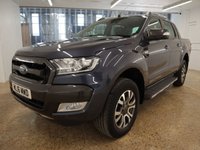 USED 2016 16 FORD RANGER 3.2 WILDTRAK 4X4 DCB TDCI 4d 197 BHP WITH ROLLER SHUTTER TOP, TOW BAR AND WILDTRAK STUNNING INTERIOR THIS IS THE ONE TO LOOK AT