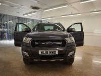 USED 2016 16 FORD RANGER 3.2 WILDTRAK 4X4 DCB TDCI 4d 197 BHP WITH ROLLER SHUTTER TOP, TOW BAR AND WILDTRAK STUNNING INTERIOR THIS IS THE ONE TO LOOK AT