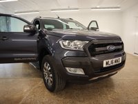 USED 2016 16 FORD RANGER 3.2 WILDTRAK 4X4 DCB TDCI 4d 197 BHP WITH ROLLER SHUTTER TOP, TOW BAR AND WILDTRAK STUNNING INTERIOR THIS IS THE ONE TO LOOK AT