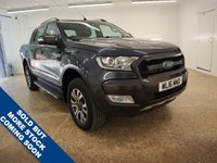 USED 2016 16 FORD RANGER 3.2 WILDTRAK 4X4 DCB TDCI 4d 197 BHP WITH ROLLER SHUTTER TOP, TOW BAR AND WILDTRAK STUNNING INTERIOR THIS IS THE ONE TO LOOK AT