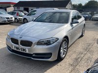 USED 2015 15 BMW 5 SERIES 2.0 520D SE 4d 188 BHP &pound;35 ROAD TAX 60MPG