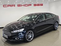 USED 2015 65 FORD MONDEO 1.5 TDCI ECONETIC (120 PS) TITANIUM MANUAL ( EURO 6 ) S/S 5DR HATCHBACK + NAV + PARK AID + CRUISE + MEDIA + DAB + BLUETOOTH + 19