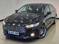 USED 2015 65 FORD MONDEO 1.5 TDCI ECONETIC (120 PS) TITANIUM MANUAL ( EURO 6 ) S/S 5DR HATCHBACK + NAV + PARK AID + CRUISE + MEDIA + DAB + BLUETOOTH + 19